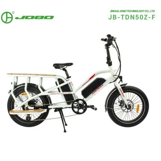 38km/H 48V500W 20inch Road Double Battery Cargo Electric Bike with EU Warehouse
