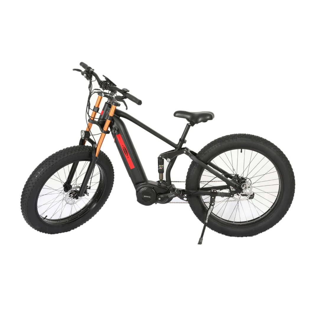 26&quot; Folding Electric Bike Electric City Bike Mountain Bike with 500W Brushless Disc Brake E Bike