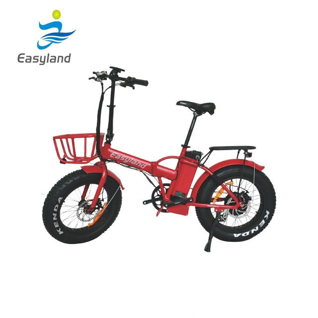 2018 Chinese Manufacturer 20inch Fat E-Bike 48V 500W Electric Bike Fat Tire
